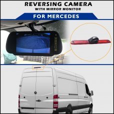Mercedes Sprinter 2006+ Brake Light Reversing Camera With Mirror Monitor