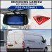 Vauxhall Movano 2010+ Brake Light Reversing Camera With Mirror Monitor