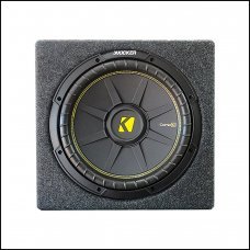 Kicker 12" Single Subwoofer With Box