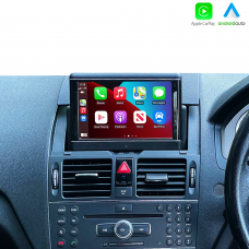 Mercedes C Class W204 2007-2011 Wireless Carplay & Android Auto Interface for 7" Pop Up NTG 4 Screen