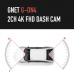 G-ON4 2CH 4K UHD Dash Camera With 64GB SD Card