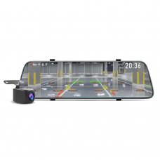 Rear View 10" Mirror Monitor 2K Dash Cam With Reversing Camera