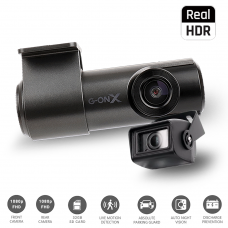 G-ON X Commercial 2CH 1080p FHD Dash Camera with 32GB SD Card
