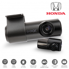 G-ON X 2CH 1080p FHD Dash Camera with 32GB SD Card for Honda 