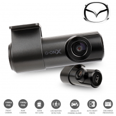 G-ON X 2CH 1080p FHD Dash Camera with 32GB SD Card for Mazda
