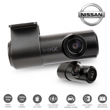 G-ON X 2CH 1080p FHD Dash Camera with 32GB SD Card for Nissan