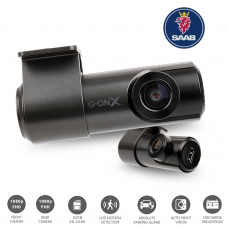 G-ON X 2CH 1080p FHD Dash Camera with 32GB SD Card for Saab