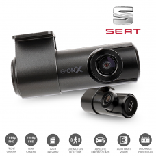 G-ON X 2CH 1080p FHD Dash Camera with 32GB SD Card for Seat