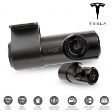 G-ON X 2CH 1080p FHD Dash Camera with 32GB SD Card for Tesla