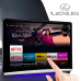 Android HD Rear Headrest Touchscreens 4K Playback For Lexus