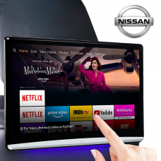 Android HD Rear Headrest Touchscreens 4K Playback For Nissan