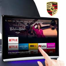 Android HD Rear Headrest Touchscreens 4K Playback For Porsche