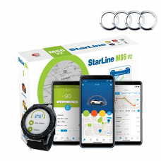 StarLine M66 v2 Immobiliser with Undetectable Tracking, Remote Immobilisation, Call, Text, App Alerts with built in Sensors Designed for Audi