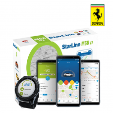StarLine M66 v2 Immobiliser with Undetectable Tracking, Remote Immobilisation, Call, Text, App Alerts with built in Sensors Designed for Ferrari
