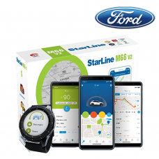 StarLine M66 v2 Immobiliser with Undetectable Tracking, Remote Immobilisation, Call, Text, App Alerts with built in Sensors Designed for Ford