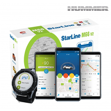 StarLine M66 v2 Immobiliser with Undetectable Tracking, Remote Immobilisation, Call, Text, App Alerts with built in Sensors Designed for Hummer