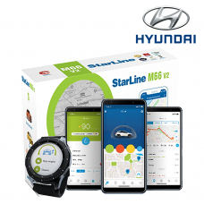 StarLine M66 v2 Immobiliser with Undetectable Tracking, Remote Immobilisation, Call, Text, App Alerts with built in Sensors Designed for Hyundai