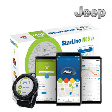 StarLine M66 v2 Immobiliser with Undetectable Tracking, Remote Immobilisation, Call, Text, App Alerts with built in Sensors Designed for Jeep