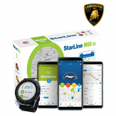 StarLine M66 v2 Immobiliser with Undetectable Tracking, Remote Immobilisation, Call, Text, App Alerts with built in Sensors Designed for Lamborghini