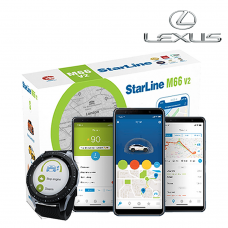 StarLine M66 v2 Immobiliser with Undetectable Tracking, Remote Immobilisation, Call, Text, App Alerts with built in Sensors Designed for Lexus