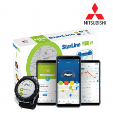 StarLine M66 v2 Immobiliser with Undetectable Tracking, Remote Immobilisation, Call, Text, App Alerts with built in Sensors Designed for Mitsubishi