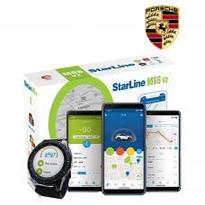 StarLine M66 v2 Immobiliser with Undetectable Tracking, Remote Immobilisation, Call, Text, App Alerts with built in Sensors Designed for Porsche