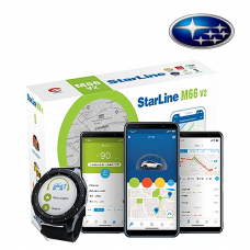 StarLine M66 v2 Immobiliser with Undetectable Tracking, Remote Immobilisation, Call, Text, App Alerts with built in Sensors Designed for Subaru