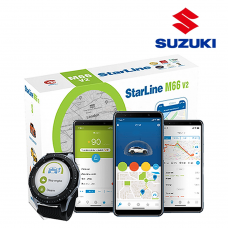 StarLine M66 v2 Immobiliser with Undetectable Tracking, Remote Immobilisation, Call, Text, App Alerts with built in Sensors Designed for Suzuki