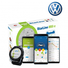 StarLine M66 v2 Immobiliser with Undetectable Tracking, Remote Immobilisation, Call, Text, App Alerts with built in Sensors Designed for Volkswagen