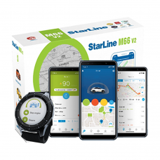 StarLine M66 v2 Immobiliser with Undetectable Tracking, Remote Immobilisation, Call, Text, App Alerts with built in Sensors