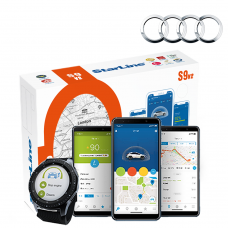 StarLine S96 V2 Alarm Audi Edition With Immobiliser, Covert Tracking, Remote Immobilisation, Call, Text, App Alerts With Built In Sensors