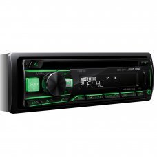 Alpine CDE 201R CD MP3 Android USB Aux Input Red & Green Display Car Stereo
