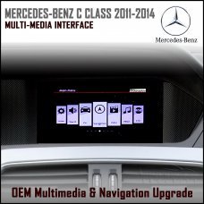 Adaptiv ADV-MB3 Mercedes Benz C Class 2011 - 2014 (W204), GLK (NTG 4.5) Factory OEM Multimedia SATNAV/USB/SD/AUX Upgrade
