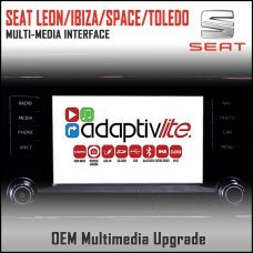 Adaptiv Lite ADVL-ST1 Seat Leon/Ibiza/Spaceback/Toledo Factory OEM Multimedia HDMI/USB/SD/AUX Upgrade