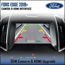 Adaptiv Mini ADVM-FD1 Ford Edge 2018> with Sync 3 Factory OEM Screen HDMI/Front & Rear Camera Upgrade
