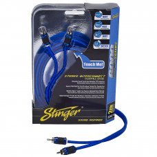 Stinger SI623 3ft Two Channel 6000 Series RCA Interconnect Cable