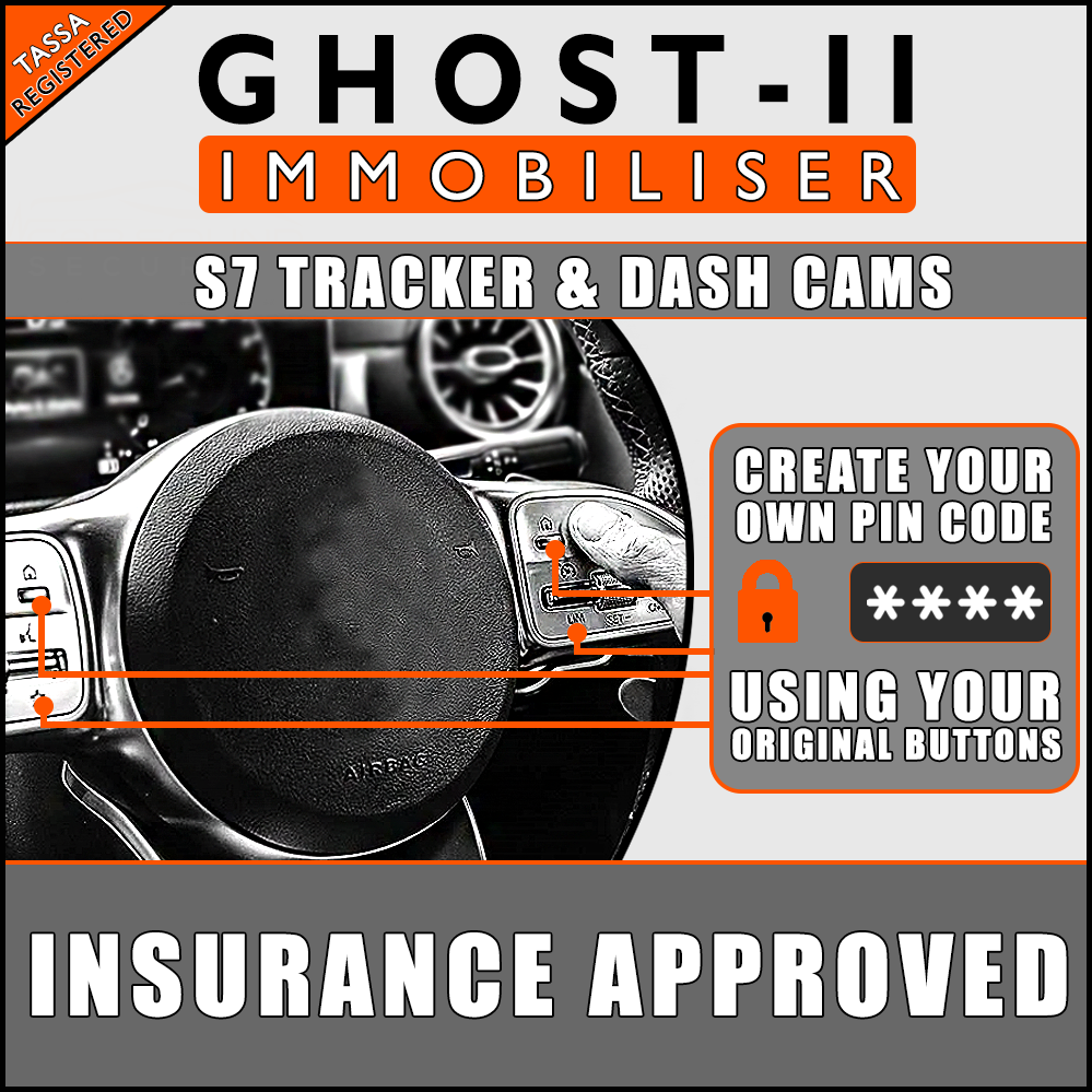 Autowatch Ghost 2 Immobiliser With S7 Insurance Approved Tracker & G-ON Dash