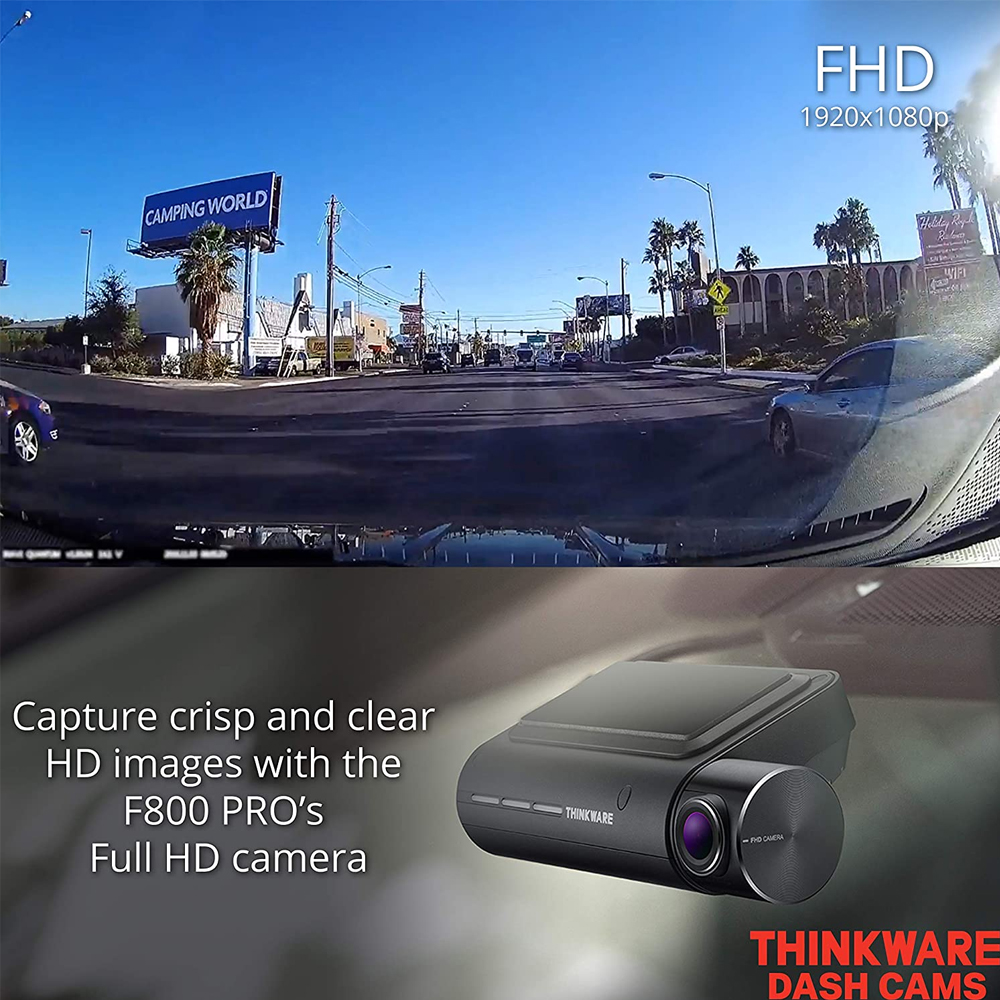 Thinkware F800 1080p Pro 2ch Front Rear Camera Thinkware F800 1080p Pro 2ch Front Rear Camera