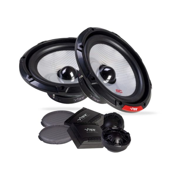 Vibe PULSE6C-V3 Two Way 6.5” (17cm) 360watts 4Ω Component Speakers