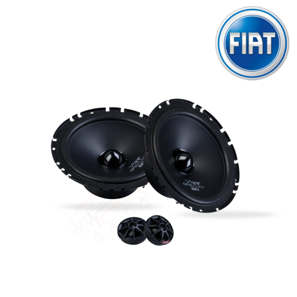 Vibe OPTIFTKT-V8 Fiat Retrofit 6.5” (17cm) 270watts 4Ω Component Speakers