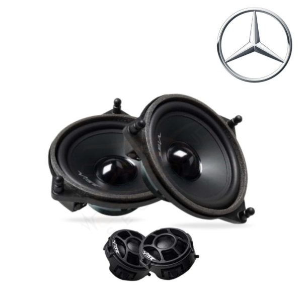 Vibe OPTISOUNDMERC4C-V2 Mercedes Retrofit 4" (10cm) 180watts 4Ω Component Speakers
