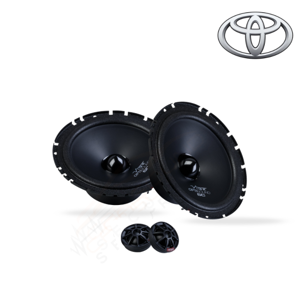 Vibe OPTITY6-V8 Toyota Retrofit 6.5” (17cm) 270watts 4Ω Component Speakers
