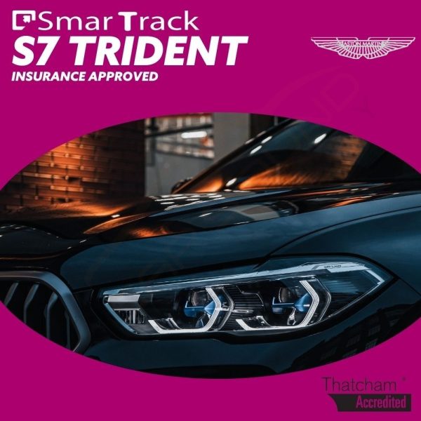SmarTrack Trident S7 Insurance Approved Live Tracking For Aston Martin – Fully Fitted