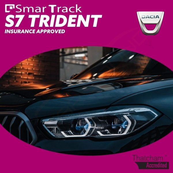 SmarTrack Trident S7 Insurance Approved Live Tracking For Dacia – Fully Fitted
