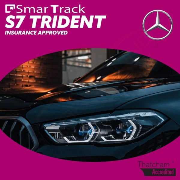 SmarTrack Trident S7 Insurance Approved Live Tracking For Mercedes – Fully Fitted