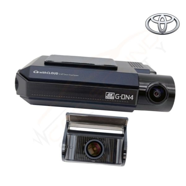 G-ON4 2CH 4K UHD Dash Camera With 64GB SD Card for Toyota
