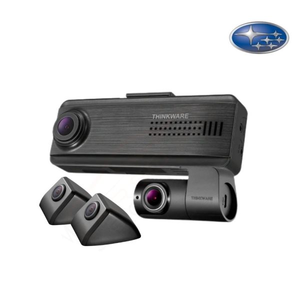 Thinkware F200PRO 4CH 1080p Dash Cameras with Lock Box Including 16GB SD Card for Subaru