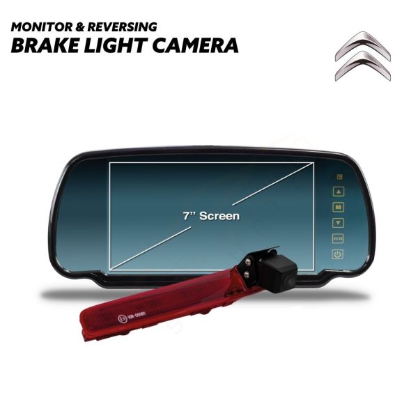 Monitor with Brake Light Reversing Camera for Citroen Space Tourer