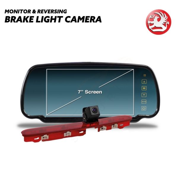Monitor with Brake Light Reversing Camera for Vauxhall Combo