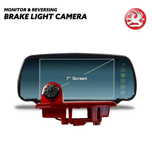 Monitor with Brake Light Reversing Camera for Vauxhall Vivaro